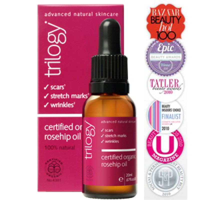 

Trilogy Certified Organic Rosehip Oil (Size 20ml)
