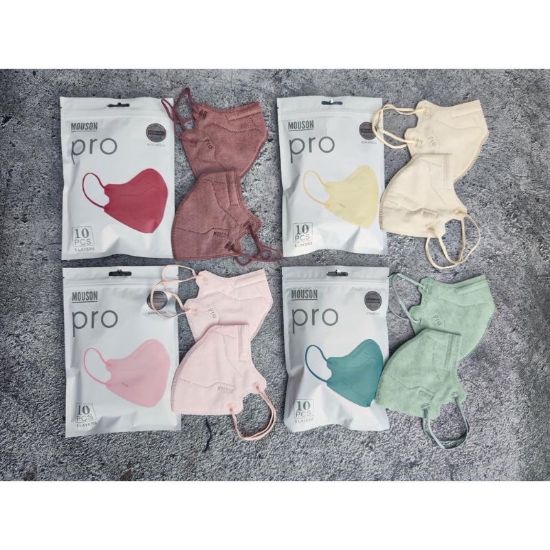 MOUSON PRO ISI 10PC / MOUSON KN95 PRO / MOUSON PRO KN95 / MASKER KN95 PRO PREMIUM HIGH QUALITY
