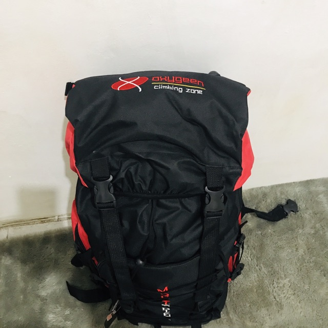 TAS CARRIER / TAS GUNUNG 60 LITER BONUS RAINCOVER