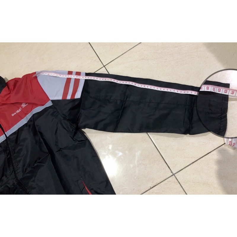 Jaket motor Honda bahan parasit original AHM