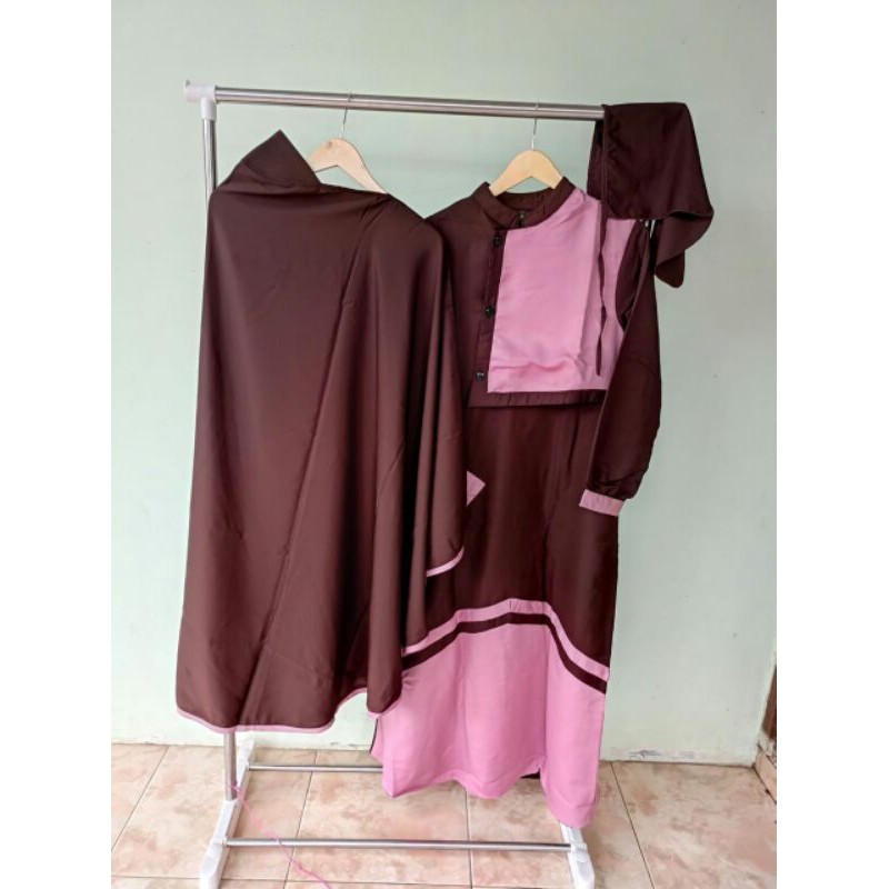 Gamis Remaja Syarii Set Khimar Cadar