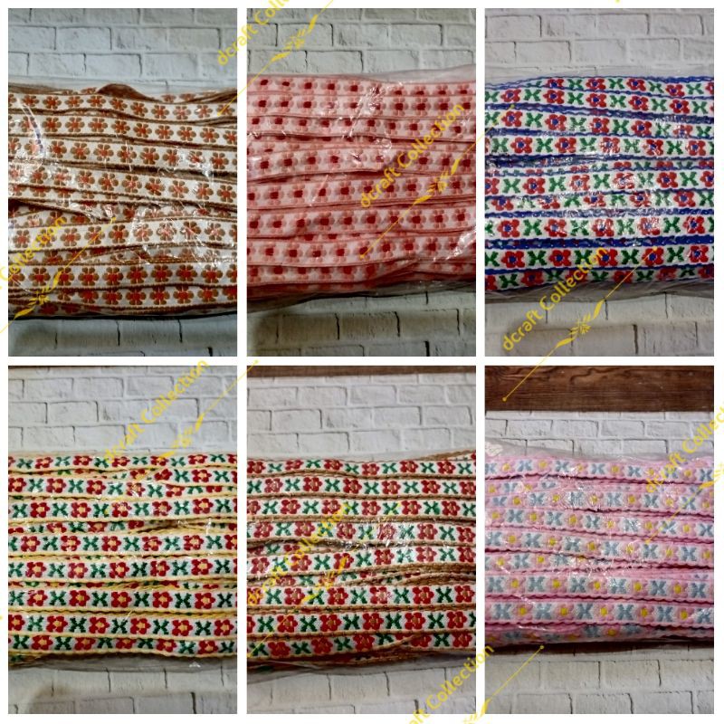 Renda Libin / Renda Kerudung per Roll