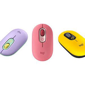 Logitech Pop Mouse Wireless Bluetooth Mouse with Customizable Emoji