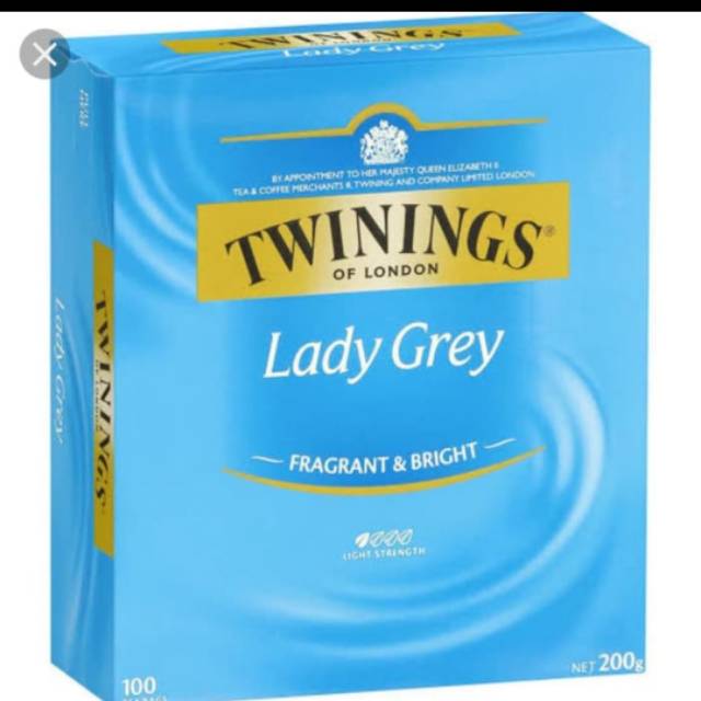 

Twinings lady grey 100pcs