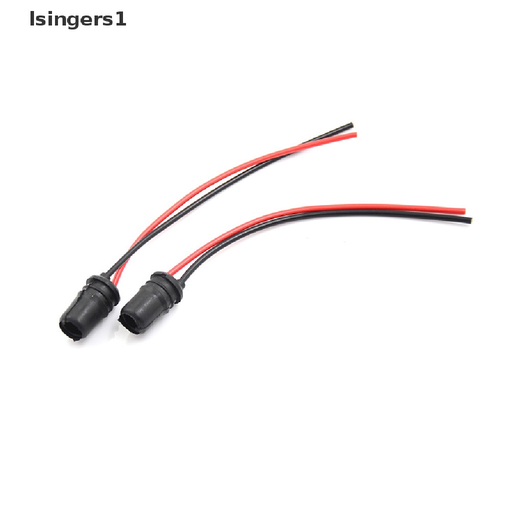 (lsingers1) 10pcs Socket Lampu T10 Bahan Karet Lembut