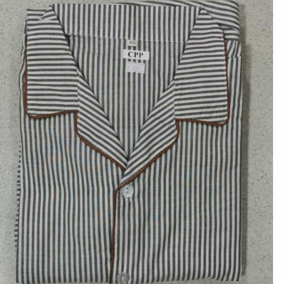 Piyama  katun jumbo stripe XL 1505 &amp; XXL 1504