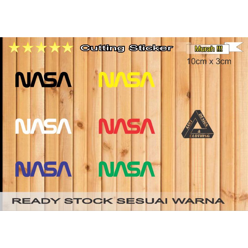 Jual Stiker Nasa Cutting Sticker Shopee Indonesia