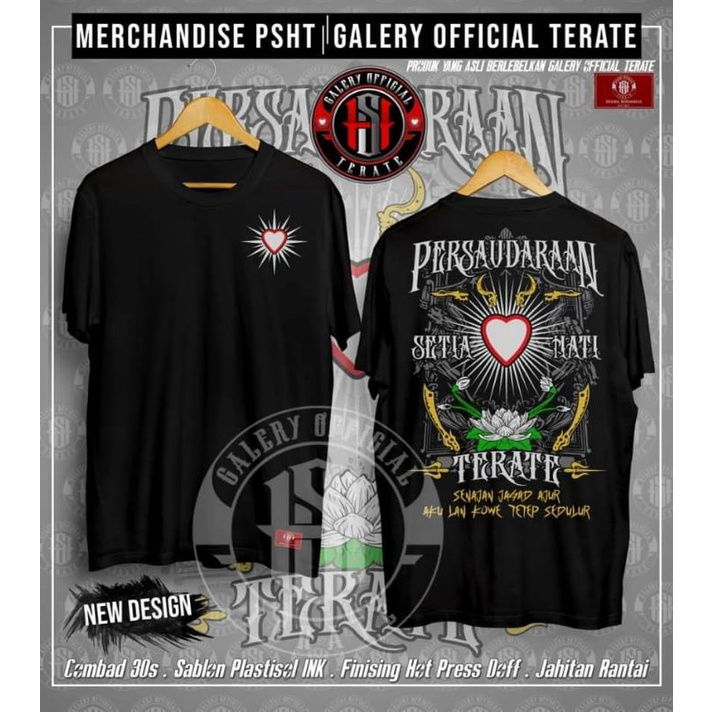 KAOS WARGA PSHT | KAOS HATI BERSINAR