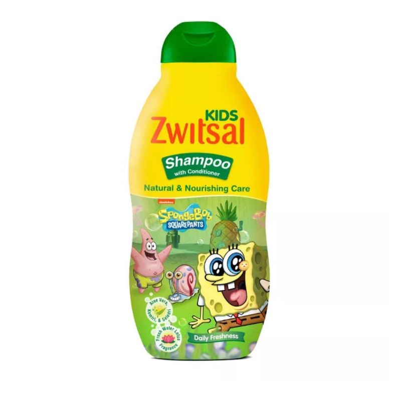 Zwitsal kids shampoo conditioner 180ml/shampo anak bayi ZWITSAL 180 ML Pink Hijau Biru switzal