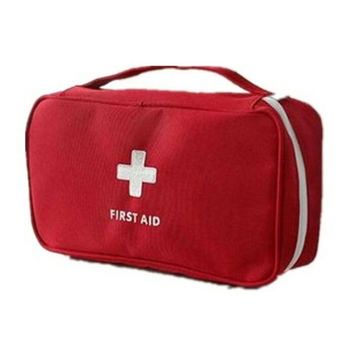 TAS P3K (BISA COD) IMPOR VC / TAS OBAT / MEDICINE BAG / FIRST AID POUCH / KOTAK OBAT / POUCH P3K