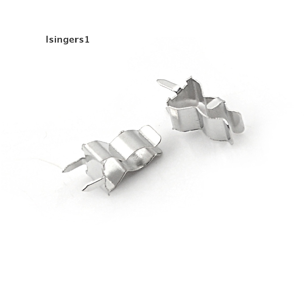 (lsingers1) 100pcs Klip Holder Sekring Listrik 5x20mm Untuk PCB