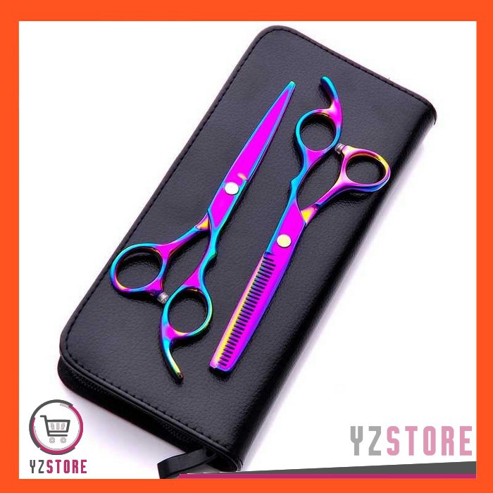 Gunting Set Smith Chu Potong Cukur Rambut Salon Profesional M132 ( Bisa Bayar Ditempat ) YZ54