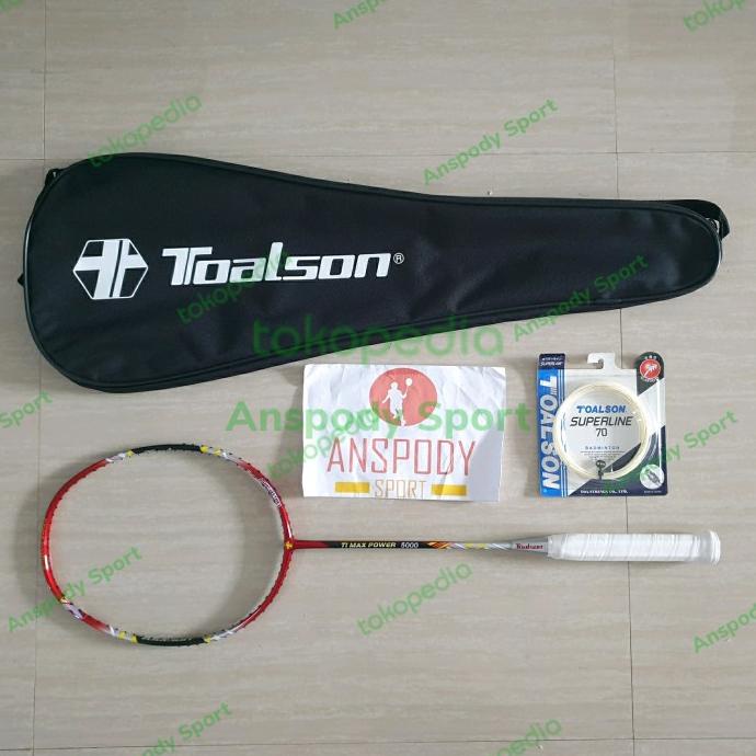 Raket Badminton Toalson Ti Max Power 5000 Ronarinatannya