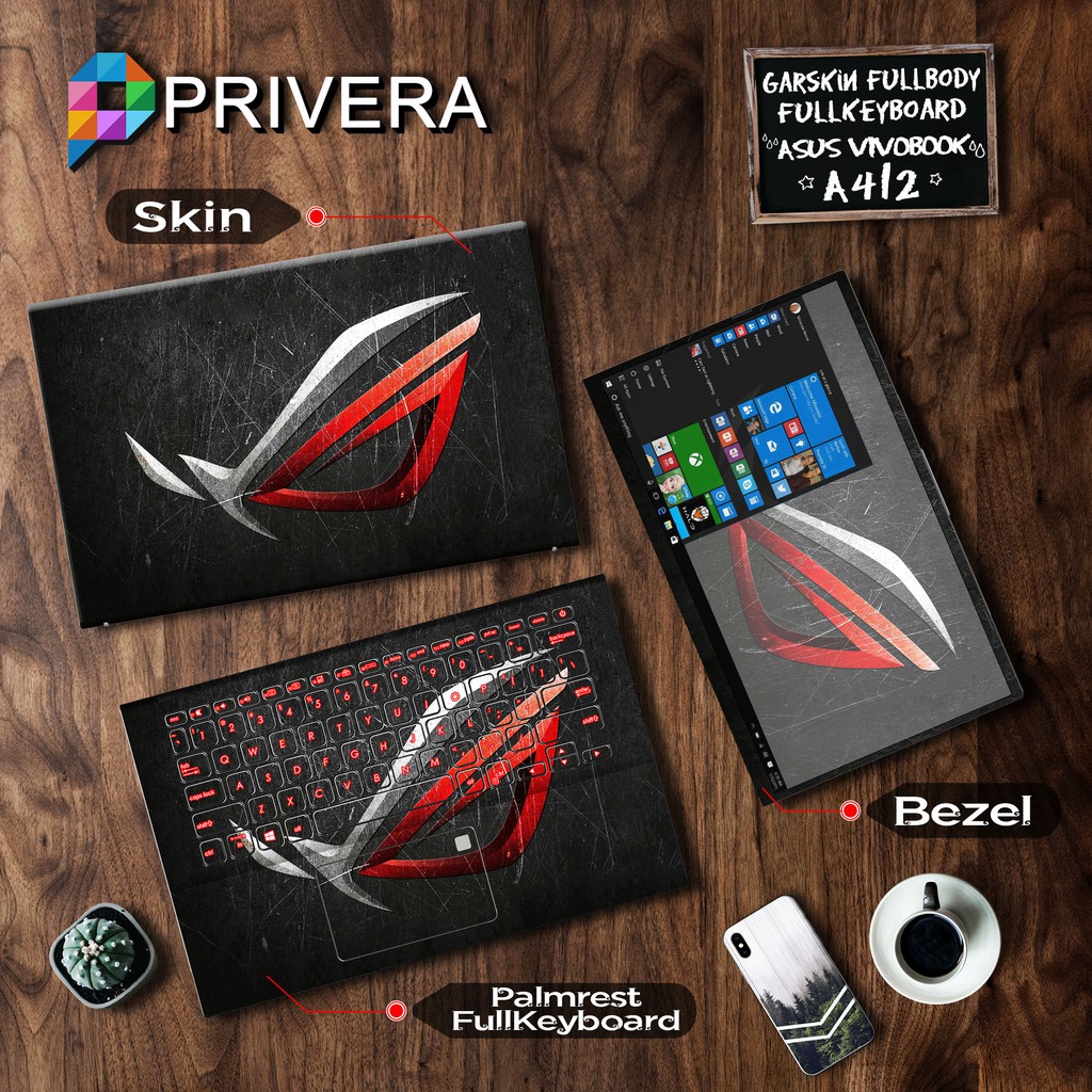 Garskin Laptop Skin Asus Vivobook Ultra A412FL-EK503T