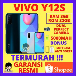 Jual HP VIVO Y12S & Y15S RAM 3GB ROM 32GB GARANSI RESMI VIVO 1 TAHUN