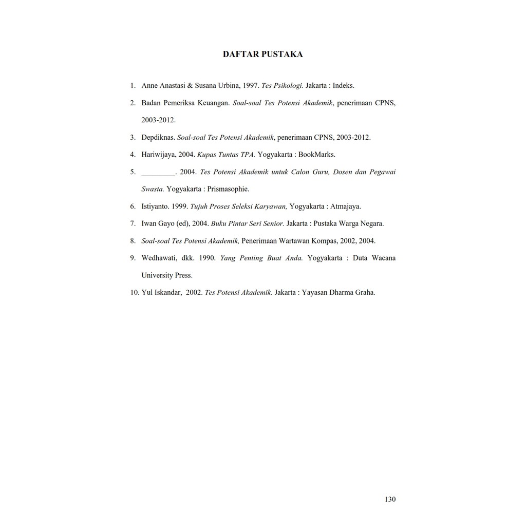 Tes Potensi Dasar Bank Indonesia Pdf Guru Paud