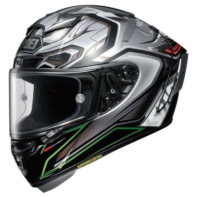 Shoei X14 Aerodyne Tc4 L Helm Full Face L Original L Sni L Dot L Ece Asyaqilamall