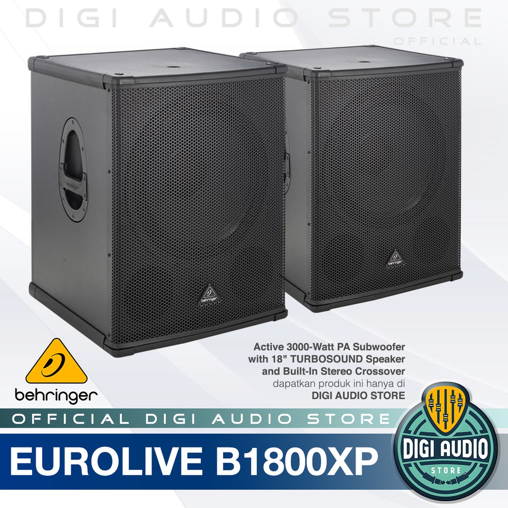 speaker behringer 18 inch