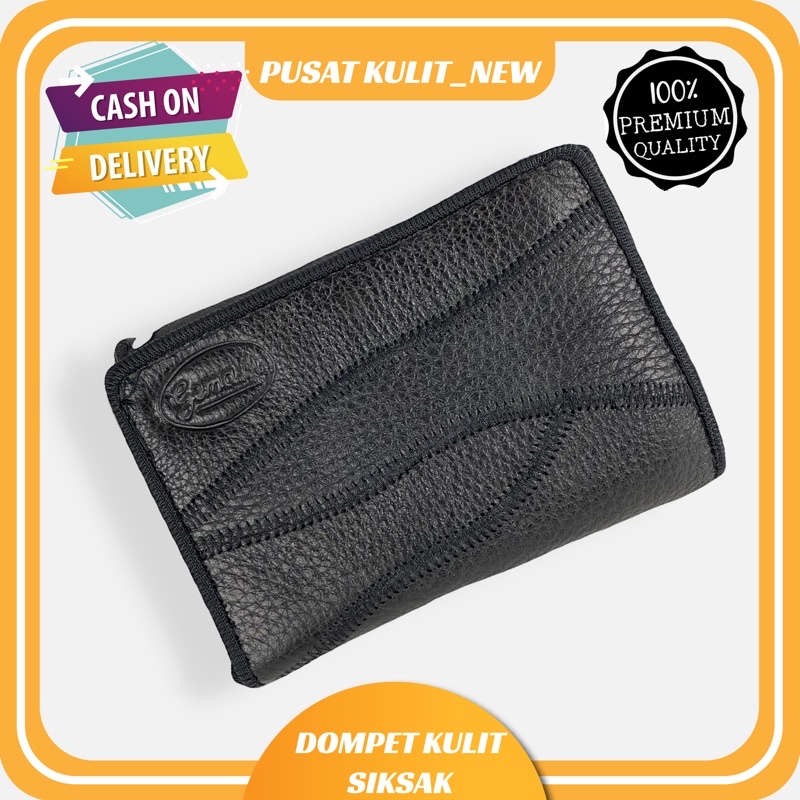 DOMPET PRIA KULIT ASLI SIKSAK LIPAT 3 DOMPET PRIA ORIGINAL DOMPET COWOK MURAH DOMPET LAKI LAKI KULIT SAMBUNG