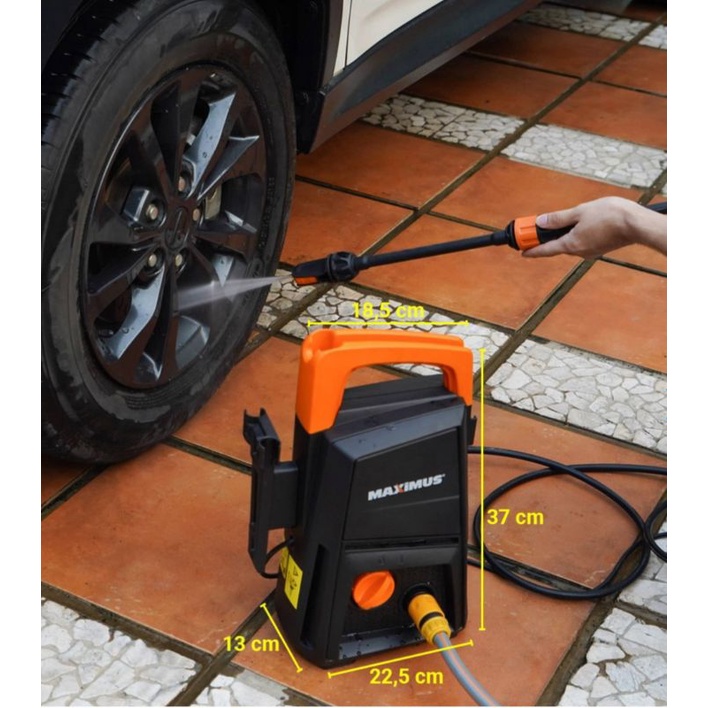 Maximus high pressure cleaner semprotan jet pump 80 bar
