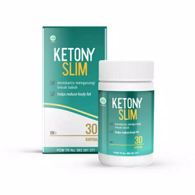 ( READY ) KETONY SLIM HERBAL - OBAT PELANGSING ALAMI - DIET HERBAL KETONY SLIM 100% AMAN