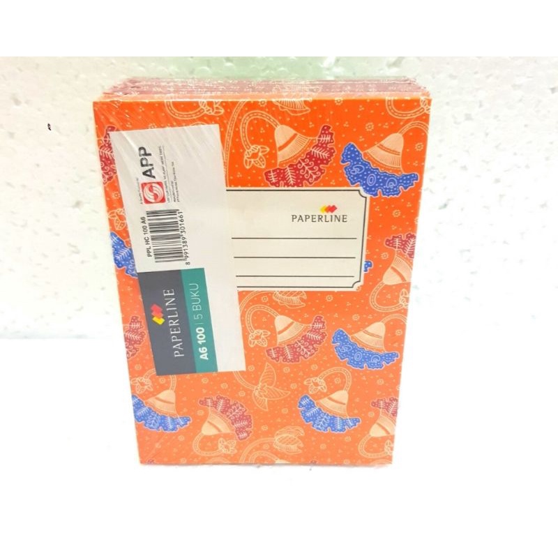 

buku Hard cover A6 100 lembar