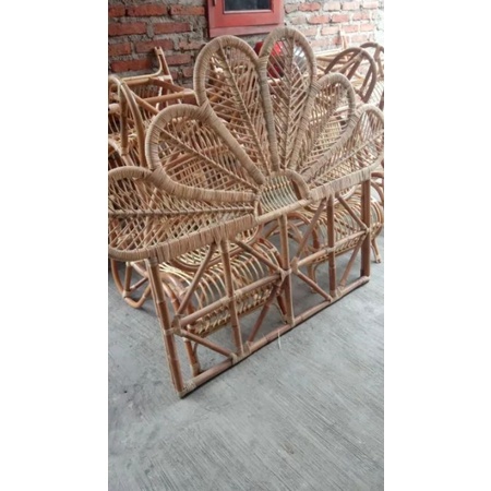 headboard rotan-hiasan ranjang kasur-hiasan tempat tidur