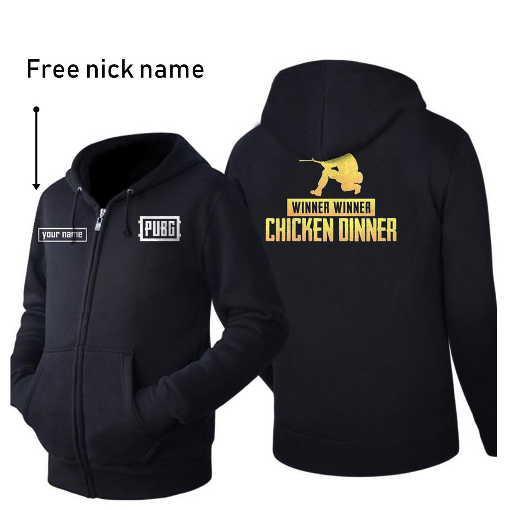 Jaket Zipper Termurah Jaket Zipper Dan Hoodie PUBG Jaket Big Size Jaket Gaming Pria Wanita Unisex
