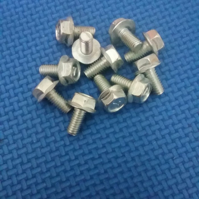 Baut Topi/Baut Flange 10/6x12