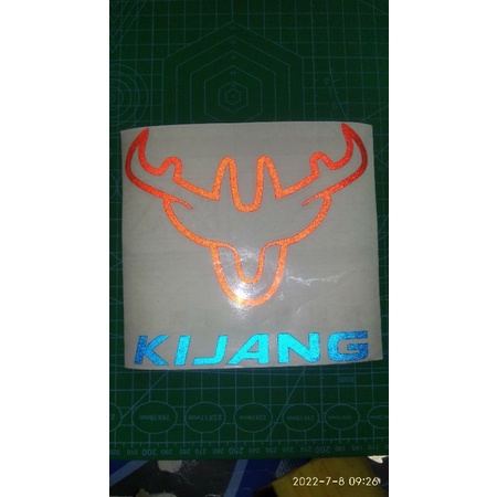 stiker logo kijang logo Toyota kijang