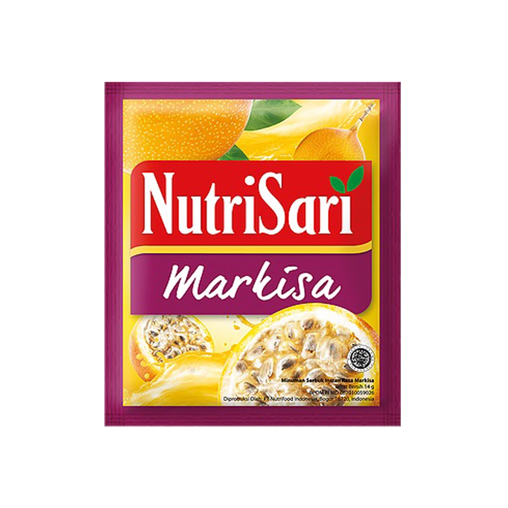 

Nutrisari Rasa Buah Markisa | Sachet