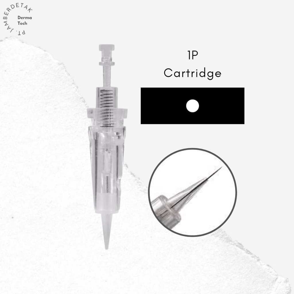 Jarum nano jarum 12 pin jarum 36 pin 1 pin 3 pin buat bb glow mts sulam alis bibir-1R/1 PIN PUTIH