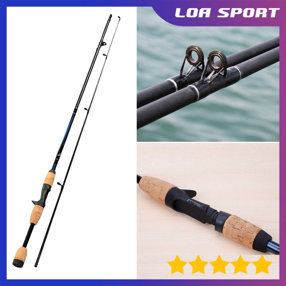 Joran BC Baitcasting Sambung 2 Carbon Fiber Telescopic 180 CM