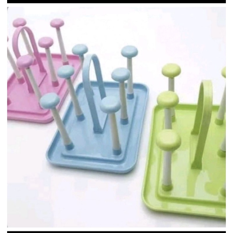 Glass stand, Rak gelas,  6 stick