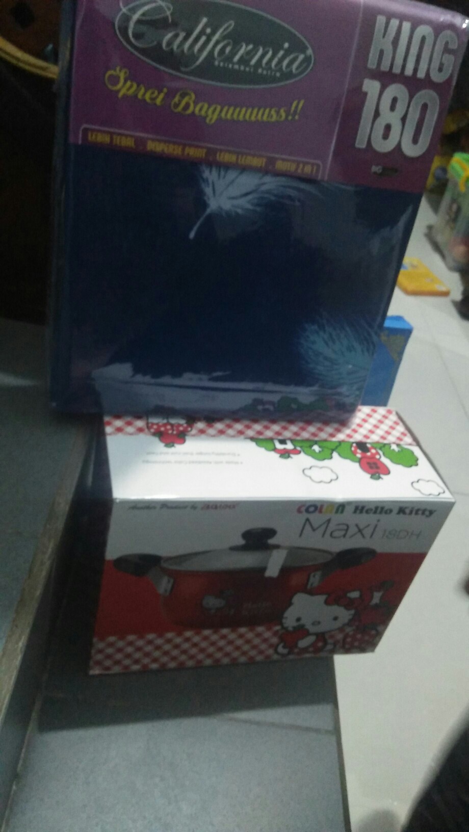 Sprei 160 Vito Motif Alphabetanimal/lovepanda/pinktourmaline/rockstar