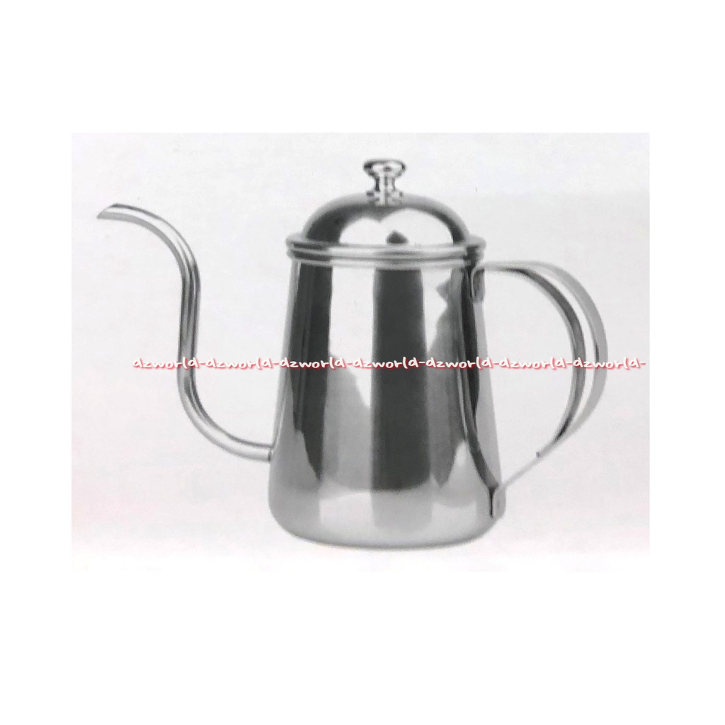 Krishome Coffee Pot Teko Kopi Stainless Steal Cerek Kopi Kapasitas 700mL