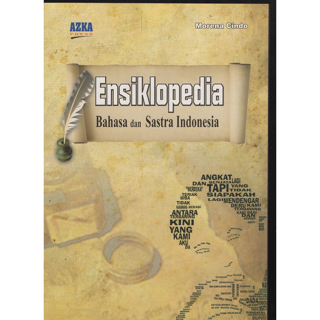 

BUKU ENSIKLOPEDIA BAHASA DAN SASTRA INDONESIA. MORENA CINDO