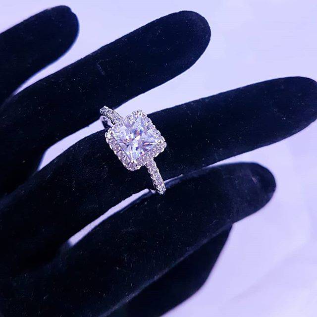 Cincin xuping Zircon Berlian Replika