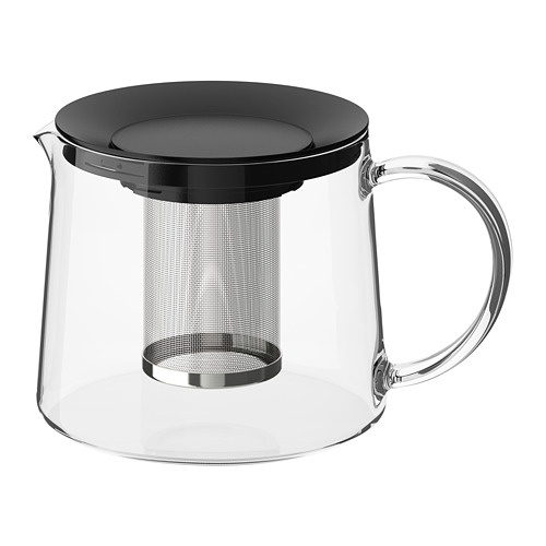 Teko poci kaca glass teapot RIKLIG IKA - BARU