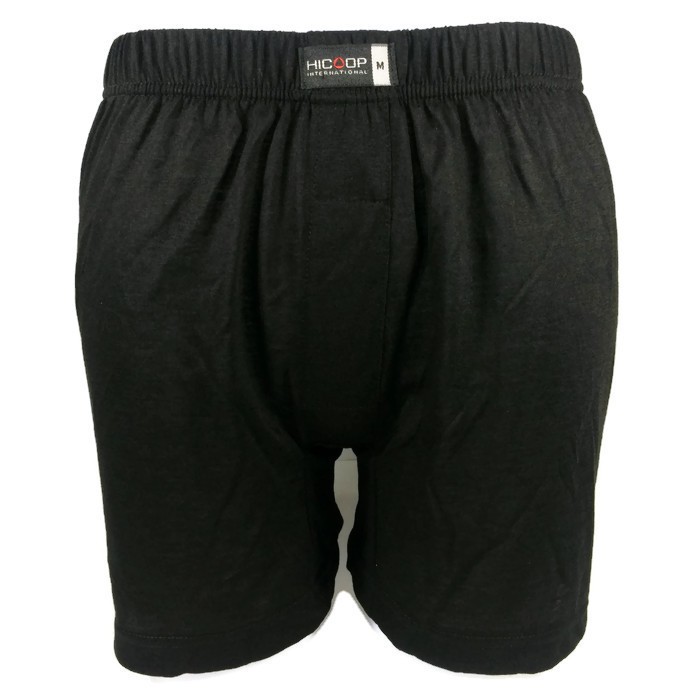  Celana  Pendek Boxer Pria Hicoop  Boxer HX 01 Hitam Misty 