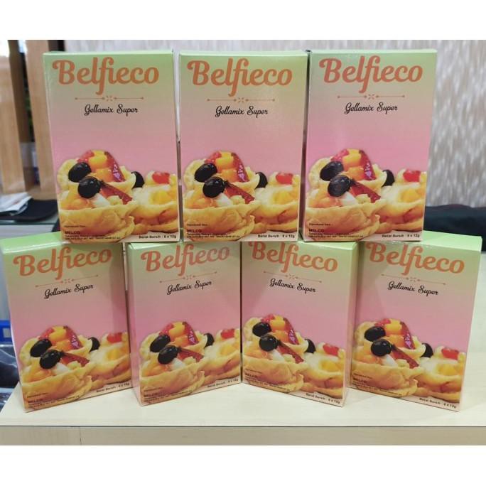 

BELFIECO GELAMIX SUPER/INSTAN JELLY POWDER KEMASAN 8X12GRAM - MURAH!!