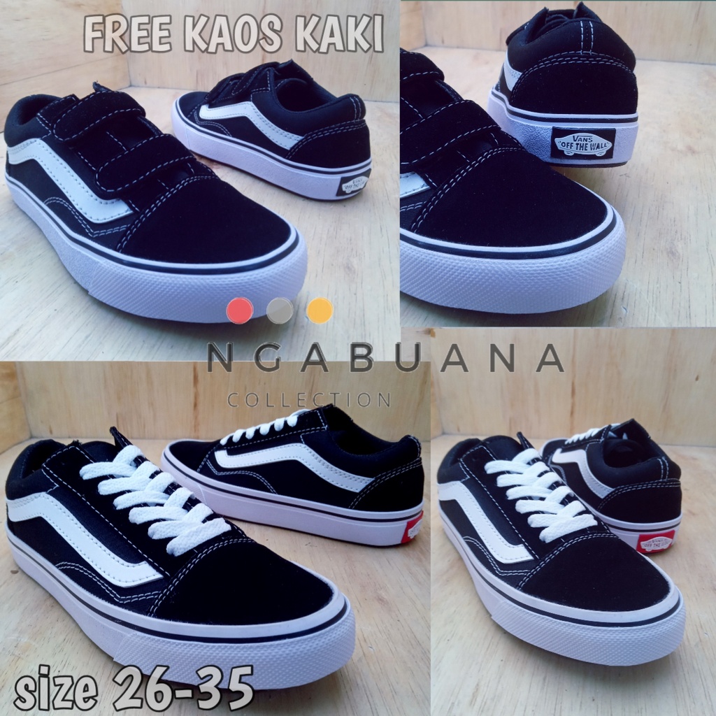 Sepatu Vans Old Skool Anak Size 26-36