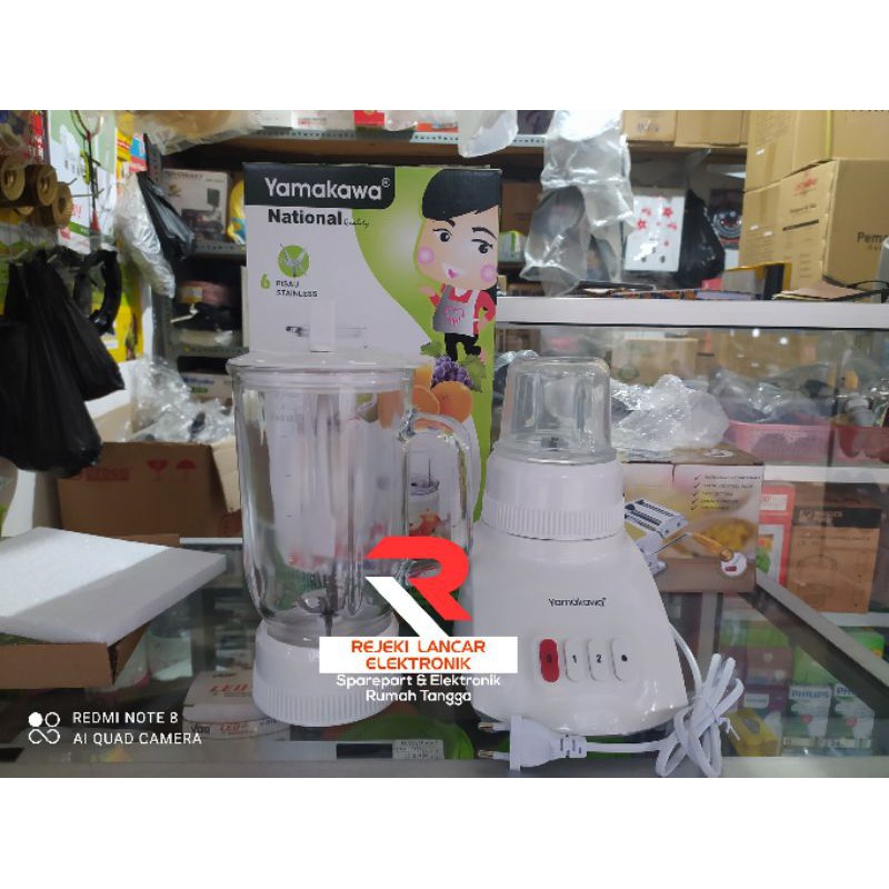 Blender National 2 in 1 Kaca Model baru PROMO