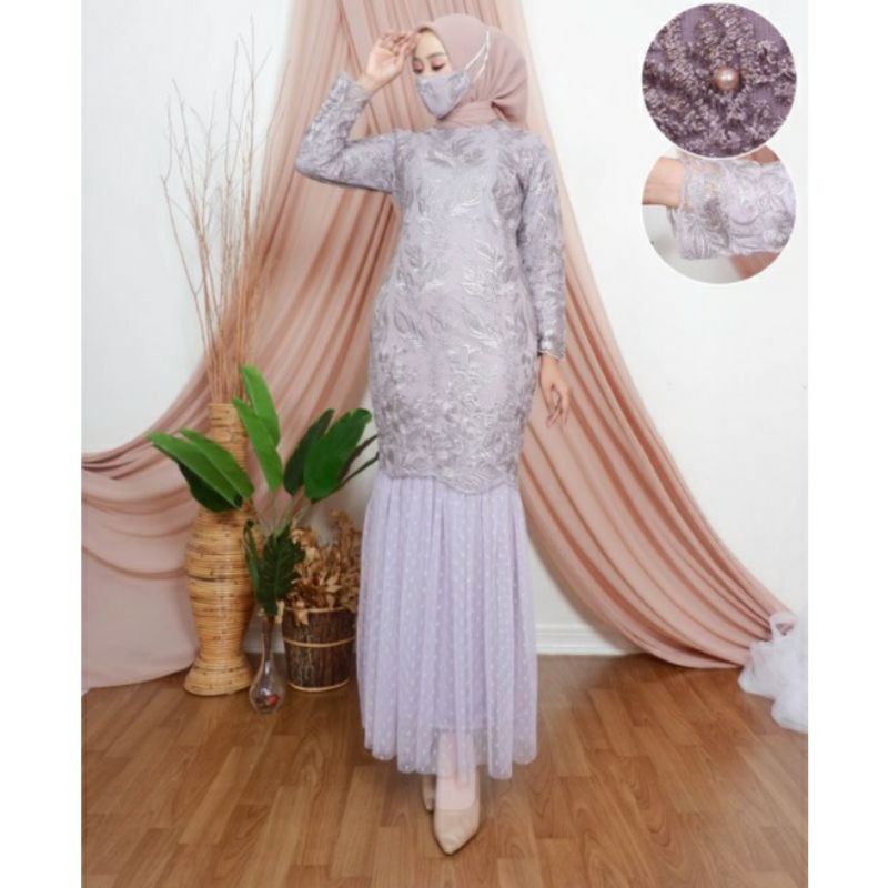 Gamis Duyung Tutu Dott / Kebaya Modern / Gamis / Gamis Duyung / Gamis Modern / Kebaya Wisuda