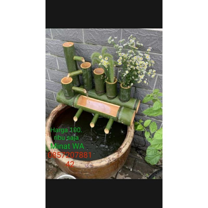 air mancur bambu