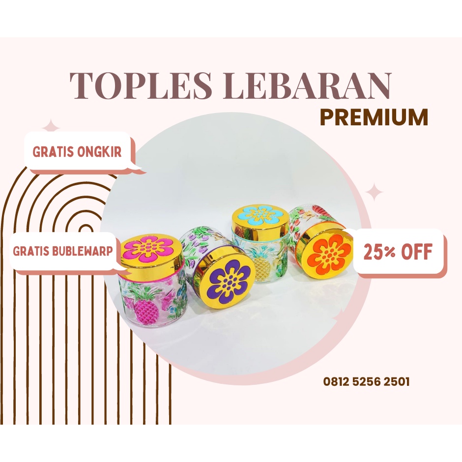 TOPLES LEBARAN - TOPLES KACA - TOPLES CANTIK - HARGA BIJIAN