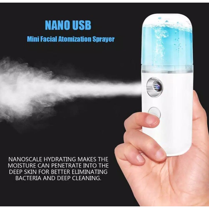 Nano Spray Face Mist Facial Moisturizing Wajah Sprayer Disinfektan