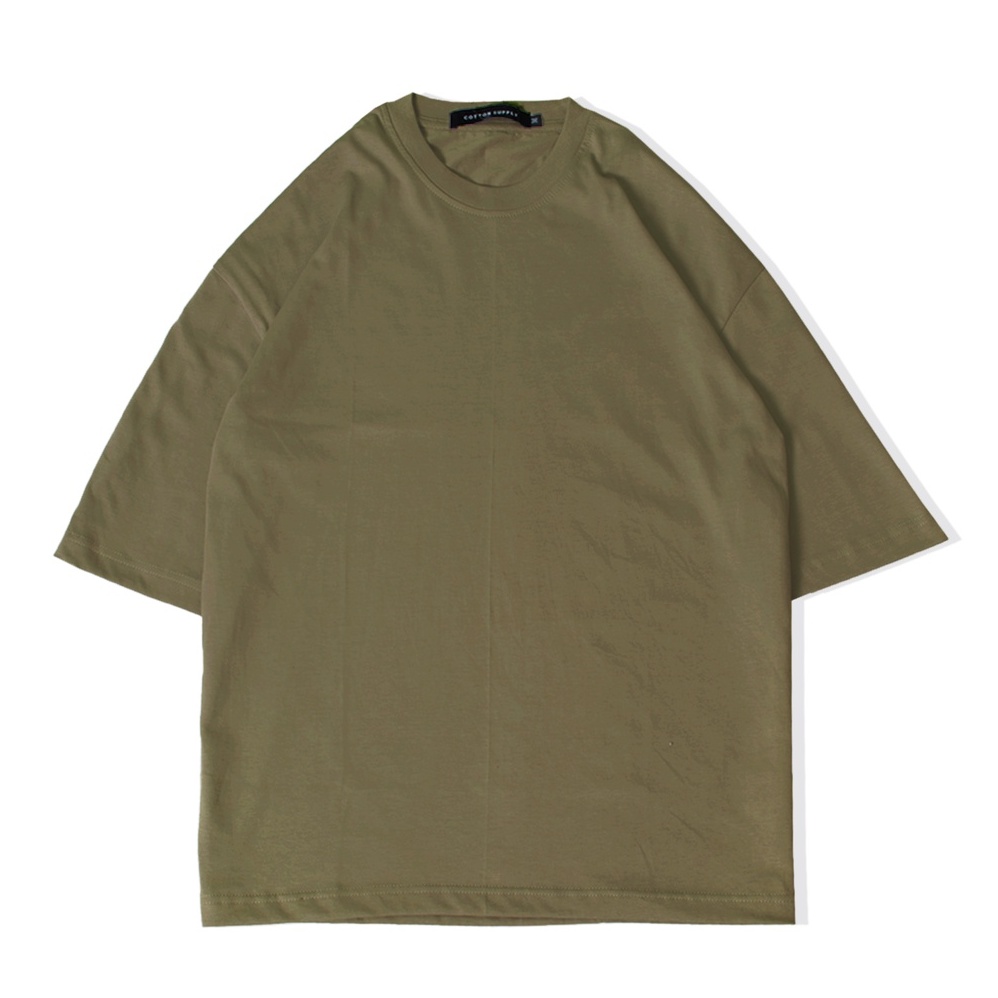 OVERSIZE TEES DARK OLIVE