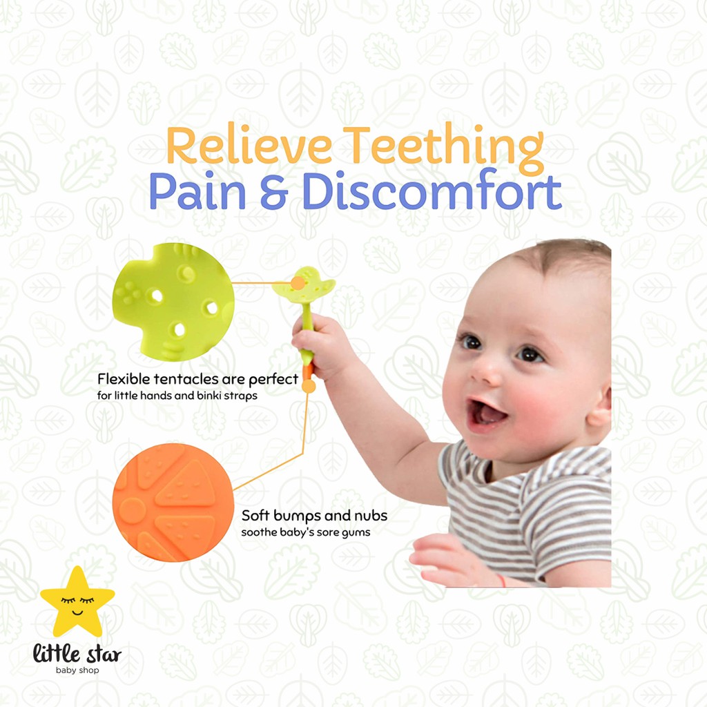 Baby Teether | Gigitan Bayi Silikon Buah