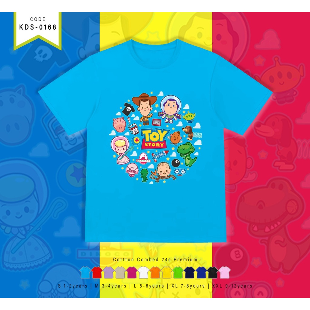 T-SHIRT / KAOS ANAK-ANAK TERMURAH BERGAMBAR TY OVAL - TERIMA CUSTOM KAOS KELUARGA